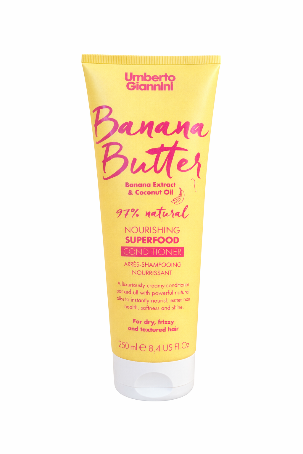 Umberto Giannini Banana Butter Nourishing Superfood Conditioner 250ml